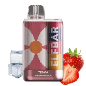 Elf Bar Strawberry Ice TE 6000 (клубника лед)