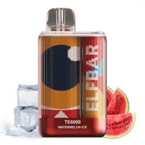 Elf Bar Watermelon Ice TE 6000 (арбузный лед)