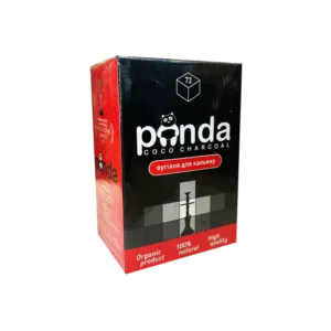 Вугілля кокосове Panda 1 кг 72 кубика (25мм*25мм)