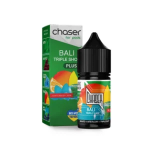 Сольова Рідина Chaser For Pods Bali Triple Shot 30ml 5% (манго апельсин лід)