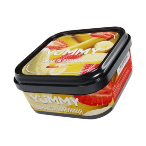 Табак для кальяна Yummy 250 г Банан и Клубника 250 г