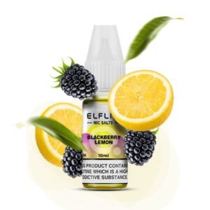 Солевая Жидкость ELFLIQ Blackberry Lemon 10ml 5% (ежевика лимон)