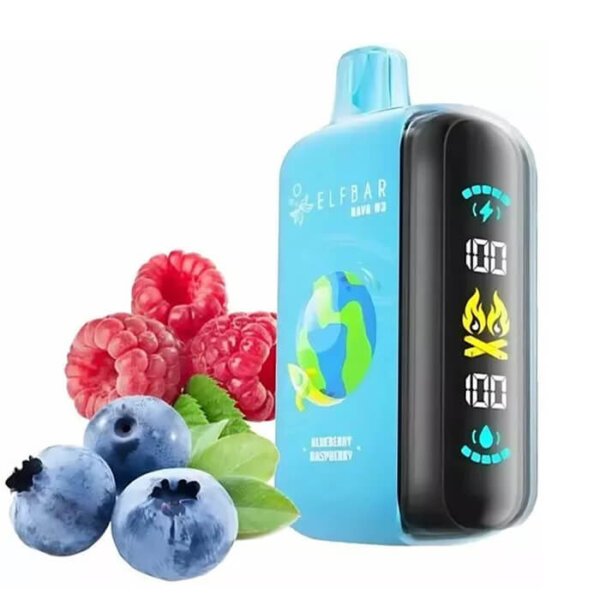 Elf Bar Blueberry Raspberry Raya D3 25000 (черника малина)