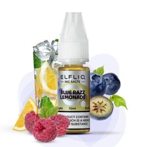 Солевая Жидкость ELFLIQ Blue Razz Lemonade 10ml 5% (лимонад малина)