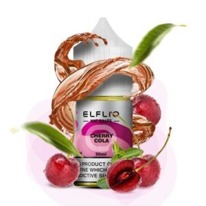 Солевая Жидкость ELFLIQ Cherry Cola 30ml 5% (вишня кола)