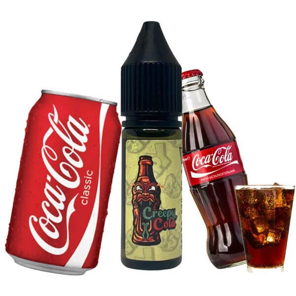Солевая жидкость Creepy Cola 15ml 5% (кола)