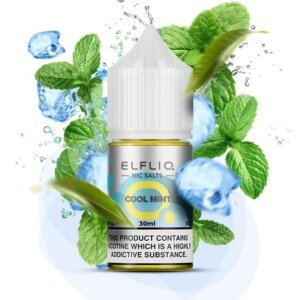 Солевая Жидкость ELFLIQ Cool Mint 30ml 5% (лед мята)