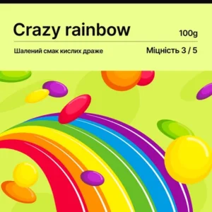 Табак для кальяна Loud Medium 100 г Crazy Rainbow (киви малина скиттлс)