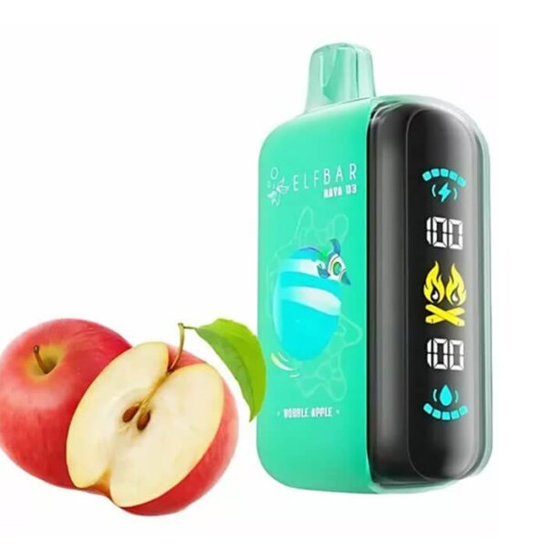 Elf Bar Double Apple Raya D3 25000 (двойное яблоко)