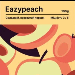 Табак для кальяна Loud Medium 100 г EazyPeach (персик)