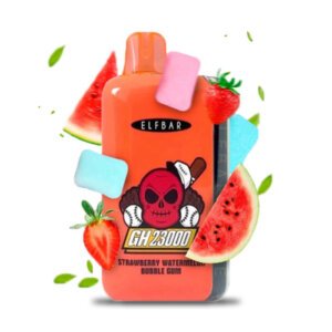 Elf Bar Strawberry Watermelon Bubble Gum GH 23000 (полуниця кавун жуйка)