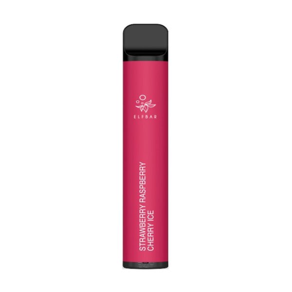 Elf Bar Strawberry Raspberry Cherry Ice 1500 (полуниця малина вишня лід)