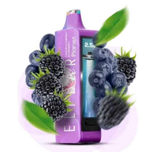 Elf Bar Sour Blackberry Blueberry Planet 25000 (кисла ожина чорниця)