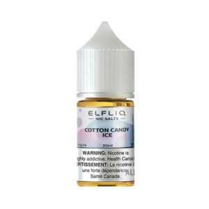 Солевая Жидкость ELFLIQ Cotton Candy Ice 30ml 5% (сахарная вата лед)