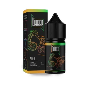 Солевая Жидкость Chaser Black Flirt 30ml 3% (апельсин гуава земляника)