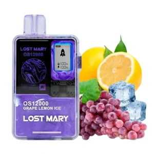 Lost Mary Grape Lemon Ice OS 12000 (виноград лимон лед)