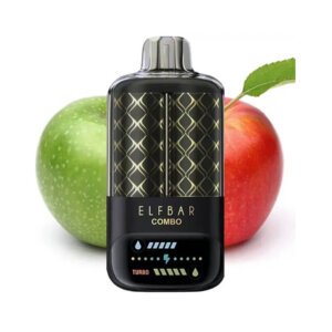 Elf Bar Green Apple ore Double Apple Combo 25000 (зелене яблуко або анісове яблуко)