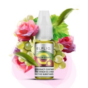 Солевая Жидкость ELFLIQ Green Grape Rose 10ml 5% (виноград роза)