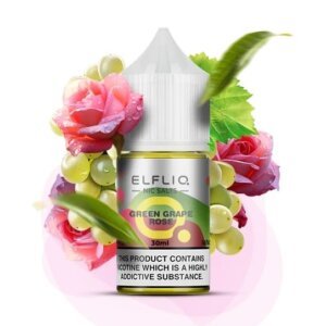 Сольова Рідина ELFLIQ Green Grape Rose 30ml 5% (виноград роза)