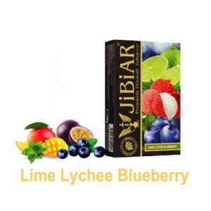 Табак для кальяна Jibiar 50 г Lime Lychee Blueberry (лайм личи черника)