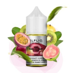 Солевая Жидкость ELFLIQ Kiwi Passion Fruit Guava 30ml 3% (киви маракуйя гуава)