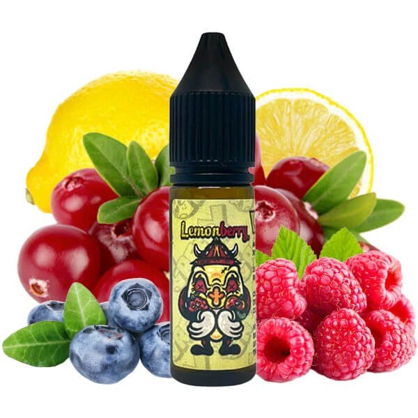 Солевая жидкость Creepy Lemon Berry 15ml 5% (лимон малина ежевика)