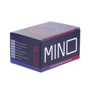 Уголь ореховый Mind 1 кг 72 кубика (25мм*25мм)