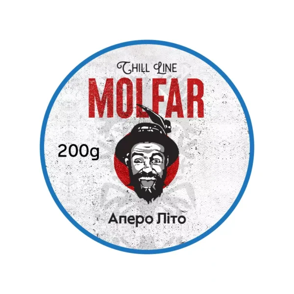 Табак для кальяна Molfar Chill Line 200 г Апероль Лето (вкус апероля)