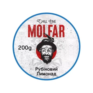 Табак для кальяна Molfar Chill Line 200 г Рубиновый Лимонад (апельсин лимон малина)