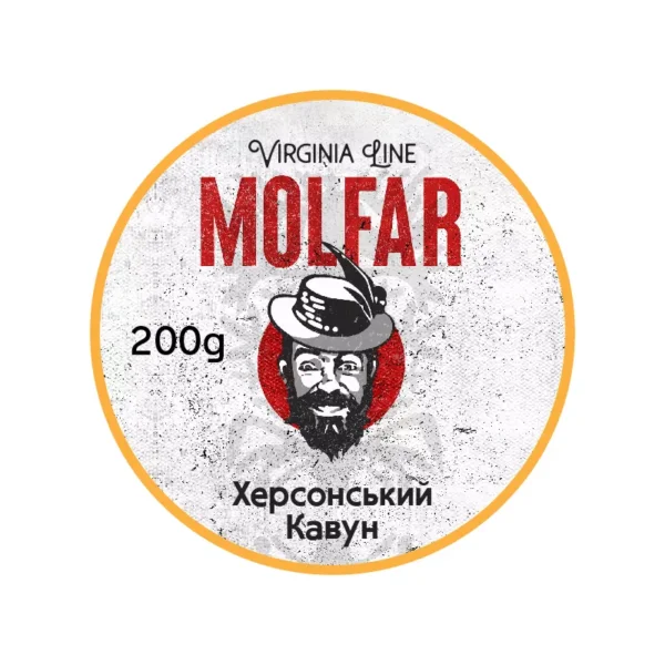 Тютюн для кальяну Molfar Virginia Line 200 г Херсонський Кавун (кавун)