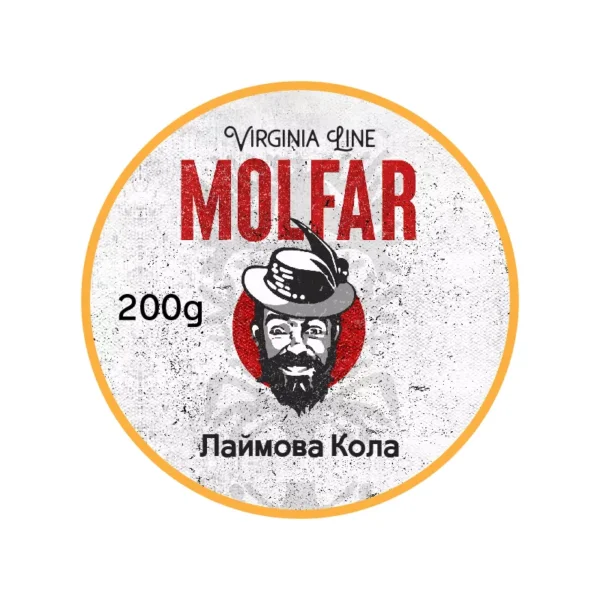 Тютюн для кальяну Molfar Virginia Line 200 г Лаймова Кола (лайм кола)