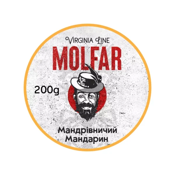 Табак для кальяна Molfar Virginia Line 200 г Мандривничий Мандарин (мандарин)
