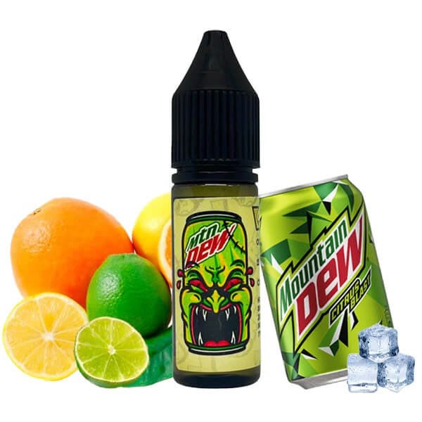 Солевая жидкость Creepy Mountain Dew 15ml 5% (цитрусовый лимонад)