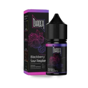 Солевая Жидкость Chaser Black Blackberry Sour Raspberry 30ml 3% (ежевика малина)
