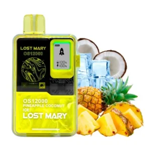 Lost Mary Pineapple Coconut Ice OS 12000 (ананас кокос лед)
