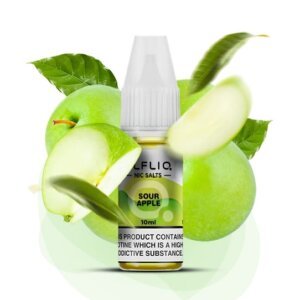 Солевая Жидкость ELFLIQ Sour Apple 10ml 5% (яблоко)