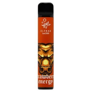 Elf Bar Lux Strawberry Energy 1500 (полуниця енергетик)