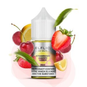 Сольова Рідина ELFLIQ Strawberry Cherry Lemon 30ml 5% (полуниця вишня лимон)