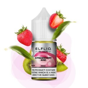 Солевая Жидкость ELFLIQ Strawberry Kiwi 30ml 3% (клубника киви)