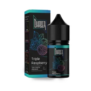 Солевая Жидкость Chaser Black Triple Raspberry 30ml 3% (малиновая)