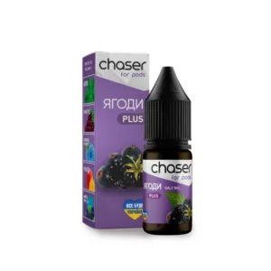 Сольова Рідина Chaser For Pods Berry 10ml 5% (чорниця порічка чорна смородина)