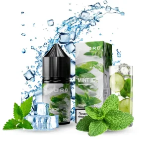 Сольова Рідина Gord Mint Ice 30ml 5% (мята лід)