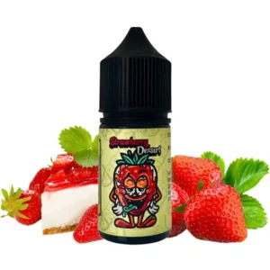 Солевая жидкость Creepy Strawberry Dessert 30ml 5% (клубничный диссерт)
