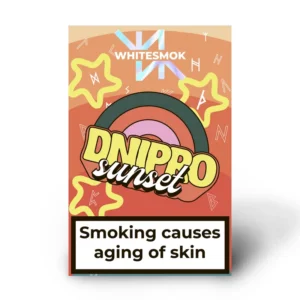 Тютюн для кальяну White Smoke 50 г Dnipro Sunset (персик та м'ята)