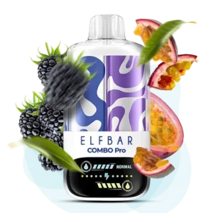 Elf Bar Blackberry ore Passionfruit Combo 30000 Pro (с ежевикой или маракуйей)