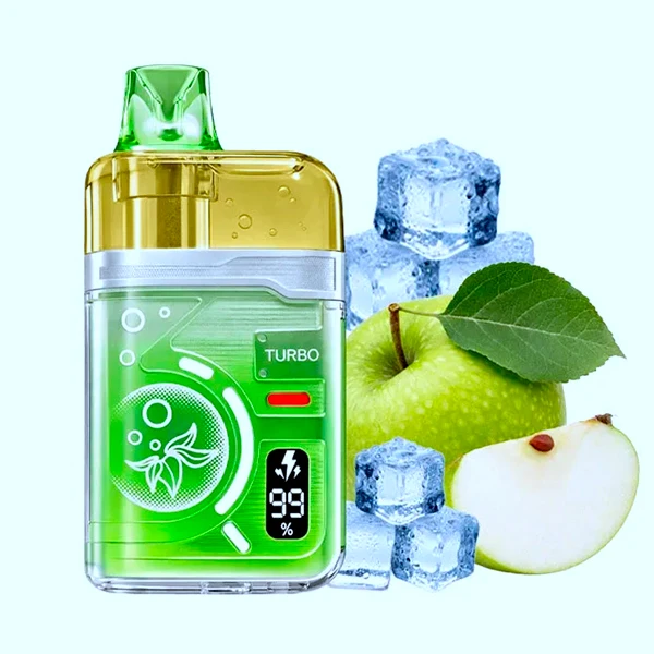 Elf Bar Sour Apple Ice EBCreate BC Pro 40000 (кислое зеленое яблоко и лед)
