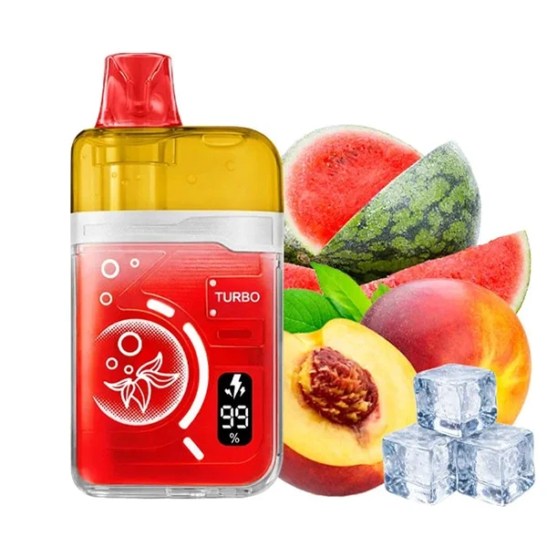 Elf Bar Watermelon Peach Frost EBCreate BC Pro 40000 (кавун персик та лід)